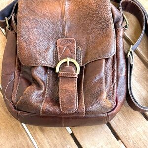 90s Vintage Pela genuine leather shoulder bag